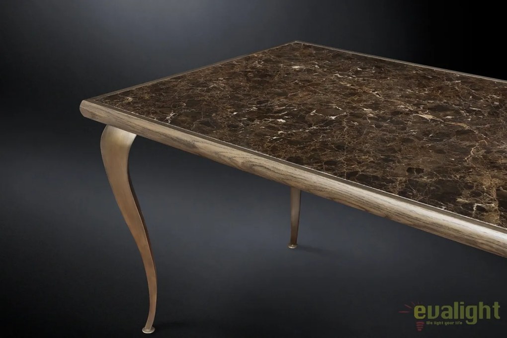 Masa masiva LUX, pentru designul interior modern si contemporan, Adam, 220x100cm 7511854.72