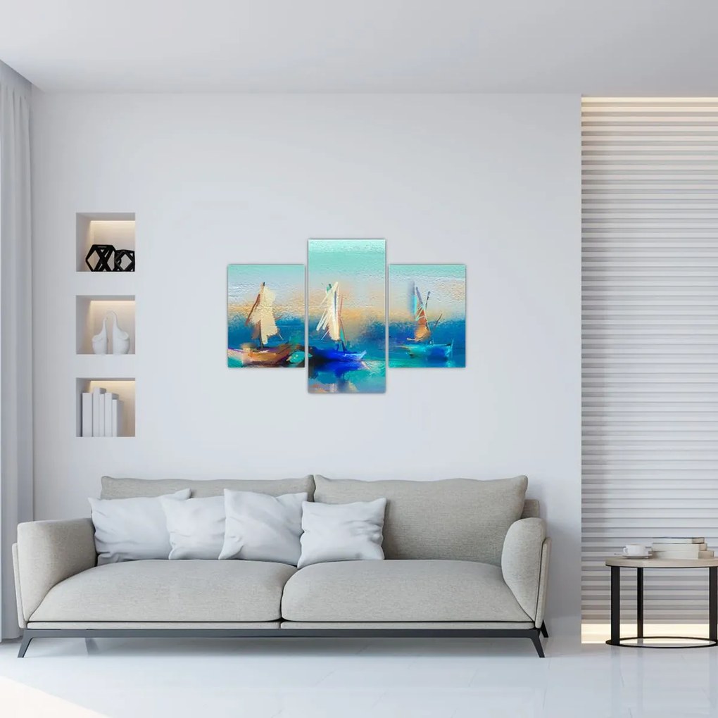 Tablou - Peisaj pictură, pictură (90x60 cm)