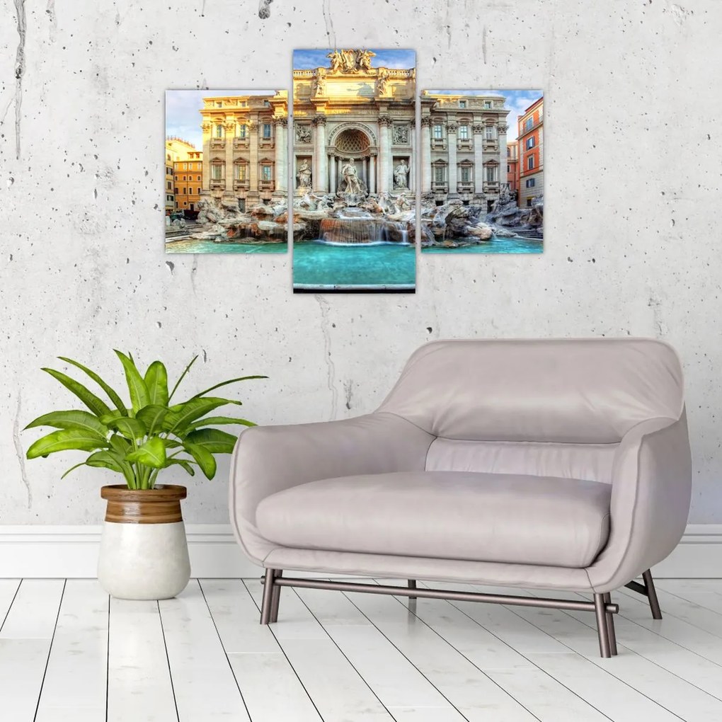Tablou - Fântâna Trevi (90x60 cm)