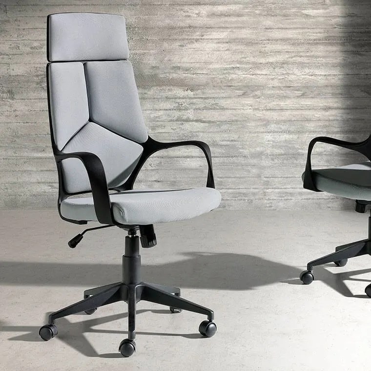 Scaun de birou elegant Gray AC 4076-MLM611411