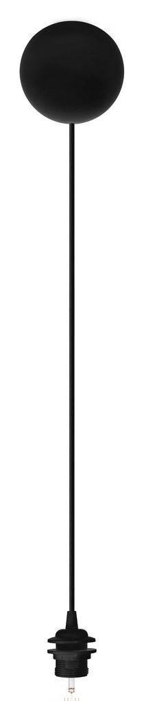 Suport de suspendare pentru abajururi Cannonball black Ø 12cm L 2,5 m - UMAGE