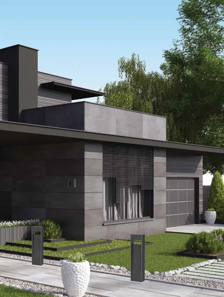Stalp LED iluminat exterior modern IP65 Haley H-60cm