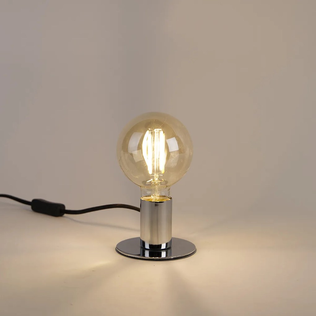 Set de 3 becuri LED inteligente E27 cu reglare a luminozității la cald G95 Goldline 7W 806lm 1800K - 3000K