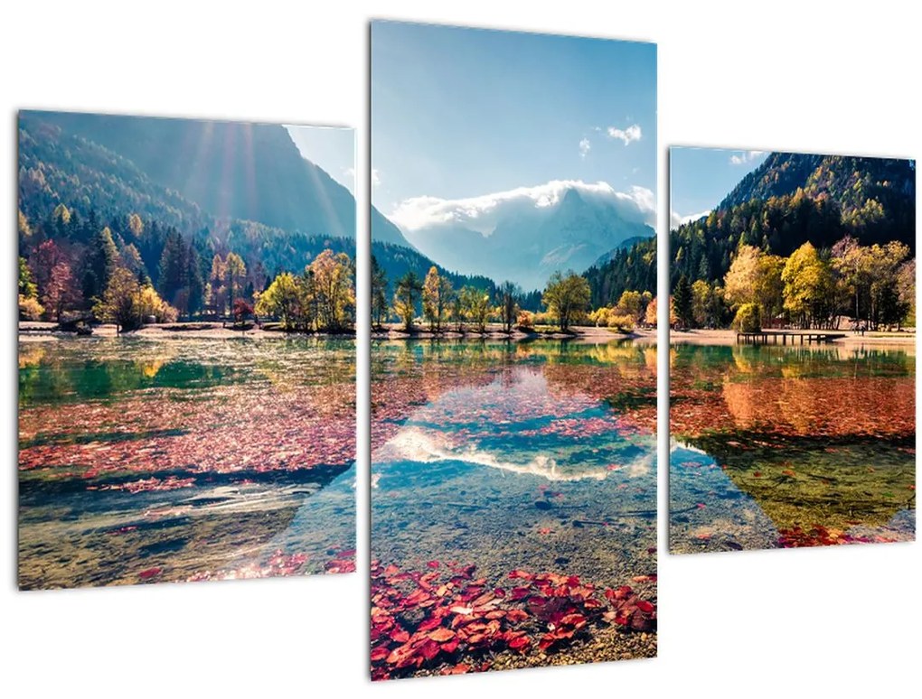 Tablou - Lacul Jasna, Gozd Martuljek, Alpii Iulieni, Slovenia (90x60 cm)