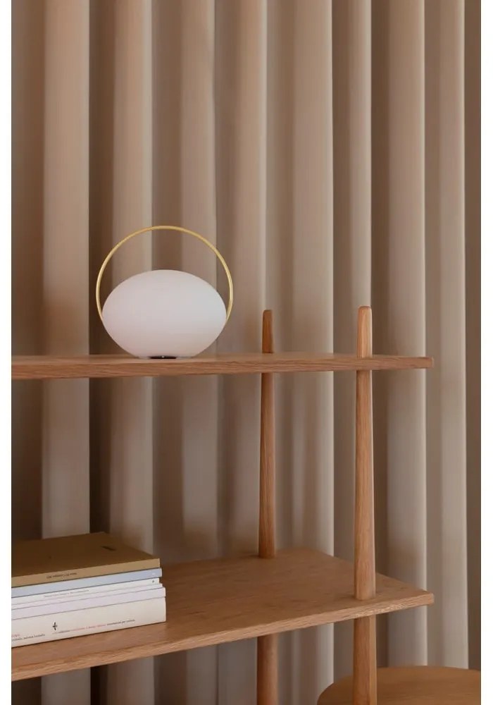 Veioză albă LED cu intensitate reglabilă (înălțime 19 cm) Orbit – UMAGE