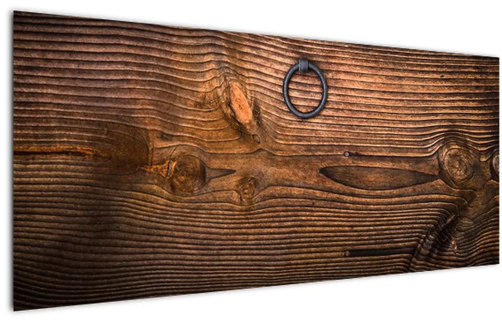 Tablou textura lemnului (120x50 cm), în 40 de alte dimensiuni noi