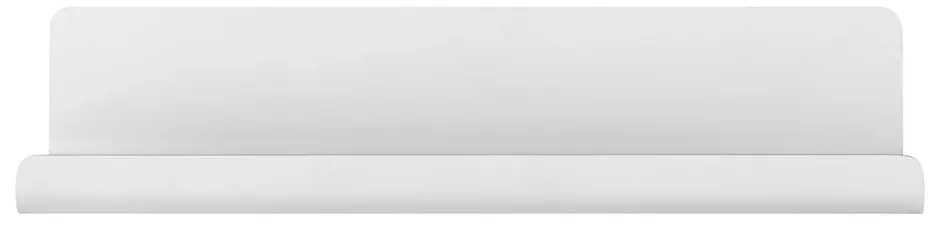 Raft pentru baie alb de montat pe perete din oțel inoxidabil Modo – Blomus