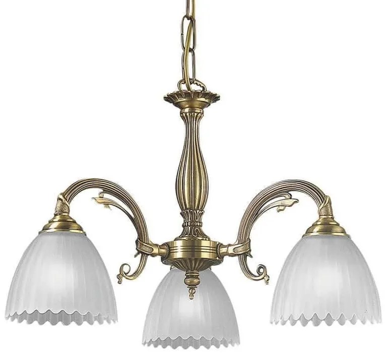 Candelabru clasic 3 brate design italian realizat manual 3520