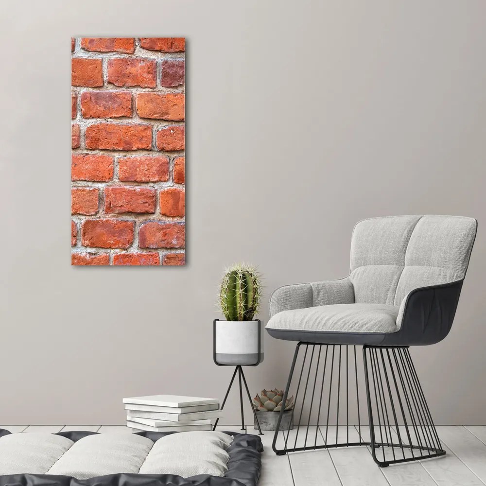 Tablou pe pânză canvas Zid de cărămidă