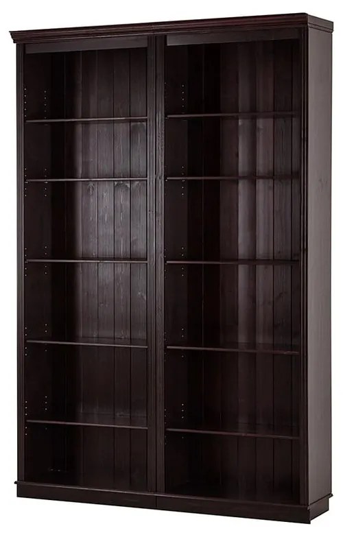 Bibliotecă maro din lemn de pin 148x223 cm Anita – Støraa