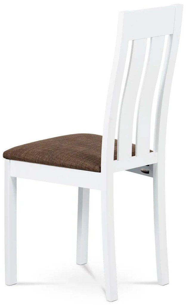 Scaun sufragerie Joleen-2602 WT (alb + maro). 1120634