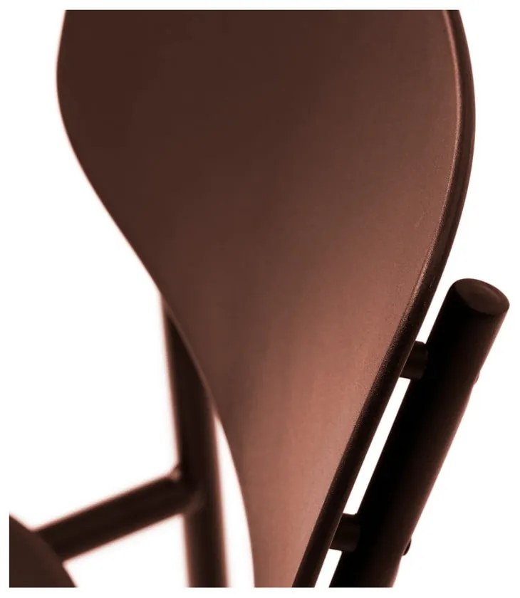 Scaune de dining teracotă 2 buc. Kirkland – Unique Furniture