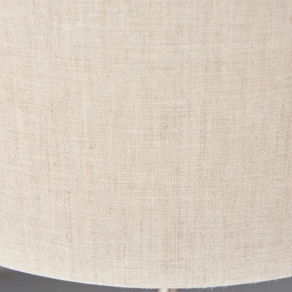 Lampă de masă Endon 94369 HIGHCLERE 3xE14/18W/230V bej/crom mat