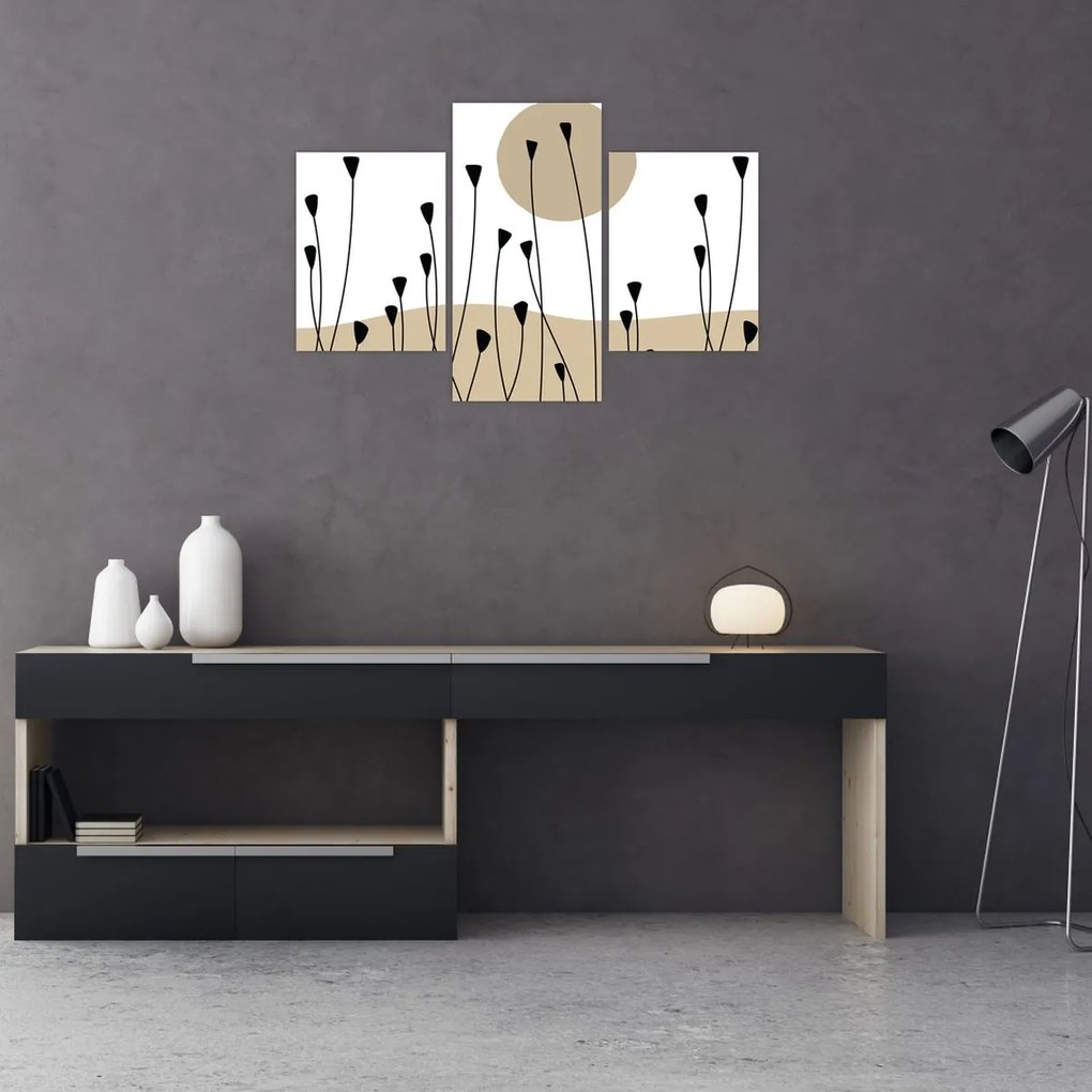 Tablou - Pajiște grafică N⁰2 (90x60 cm)