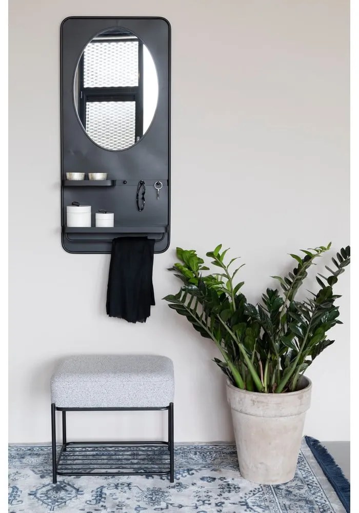 Taburet gri deschis Milou – White Label