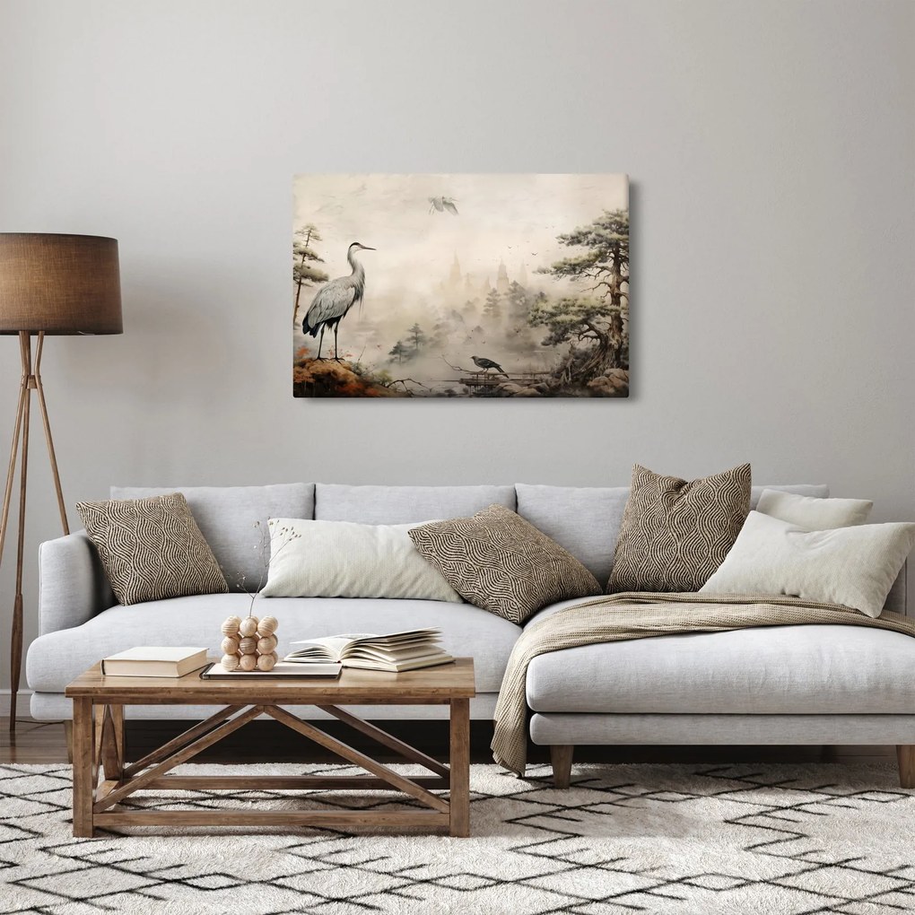 Tablou - Desen animat peisaj (90x60 cm)