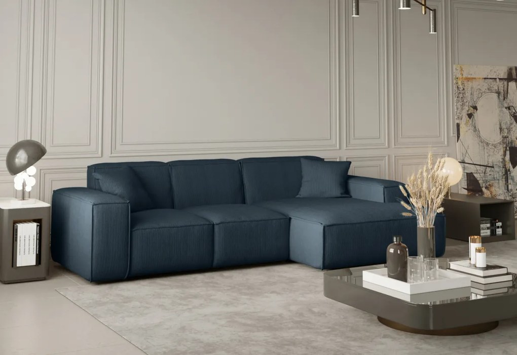 Expedo Coltar extensibil LUNGO, 266x73x165, scala ocean, dreapta