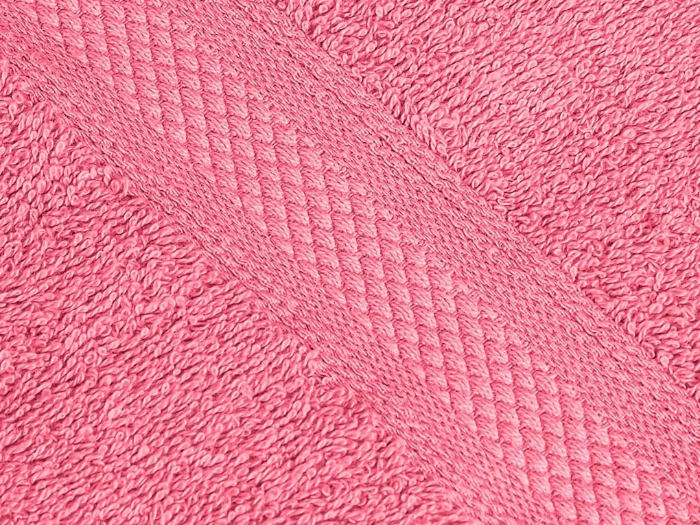 Prosop CLARYSSE ELEGANCE 70x140 cm coral, 100% bumbac