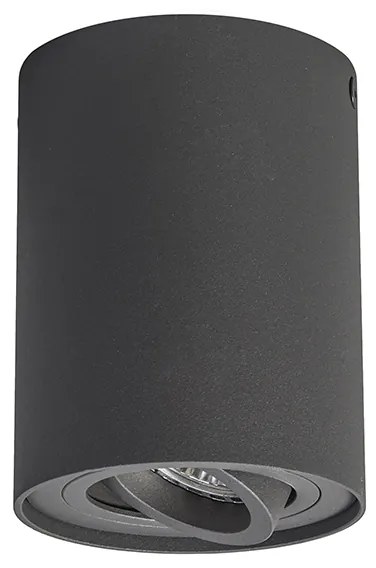 Spotlight gri închis inclinabil și rotativ - Rondoo up