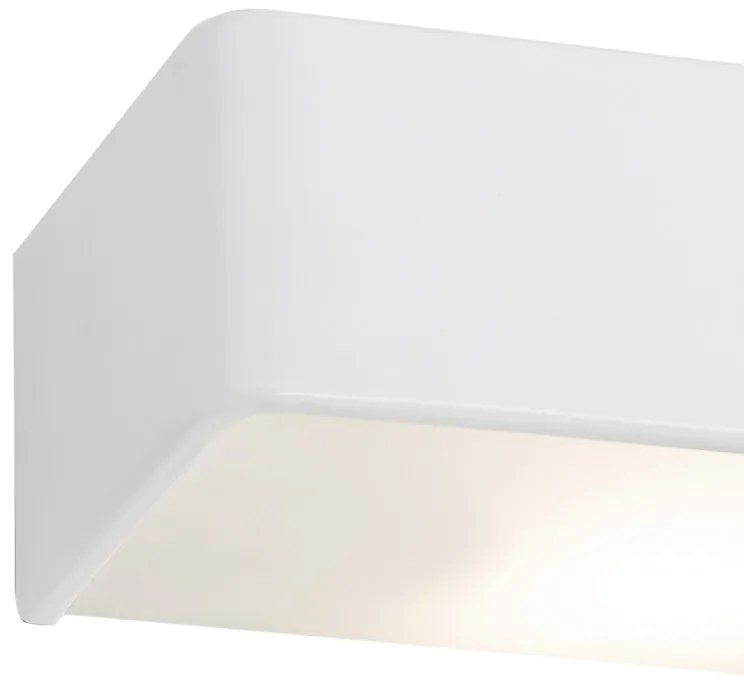 Aplica de perete moderna stil ambiental RODAN 30cm alba