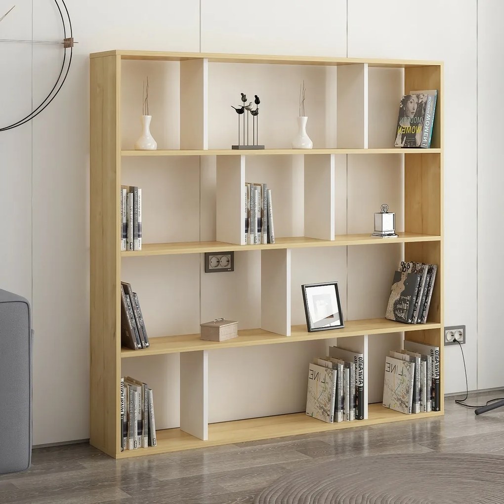Biblioteca Hodni White and Oak