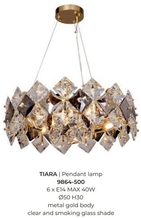 Lustra, Candelabru design deosebit TIARA