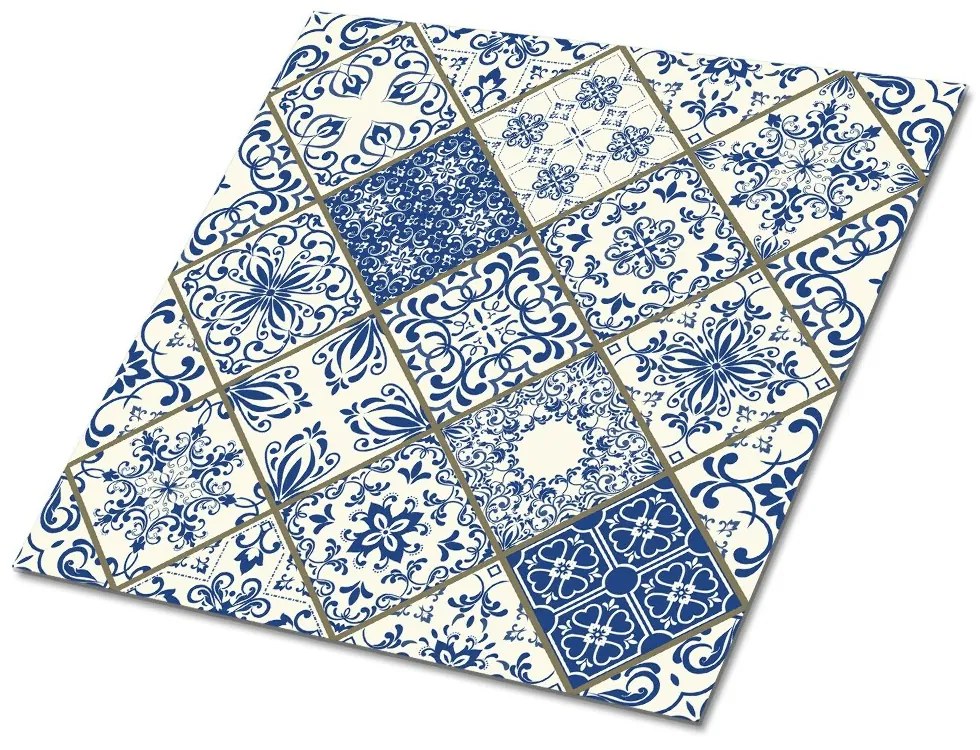 Panouri de vinil PVC Model albastru portughez