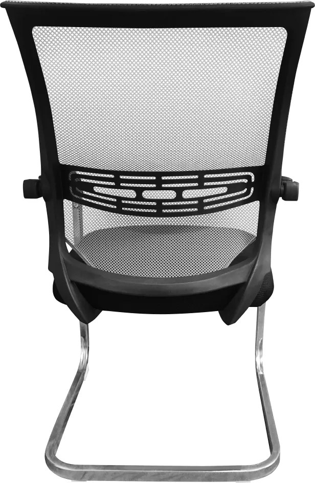 Scaun de conferinţe, negru/gri, FAJE