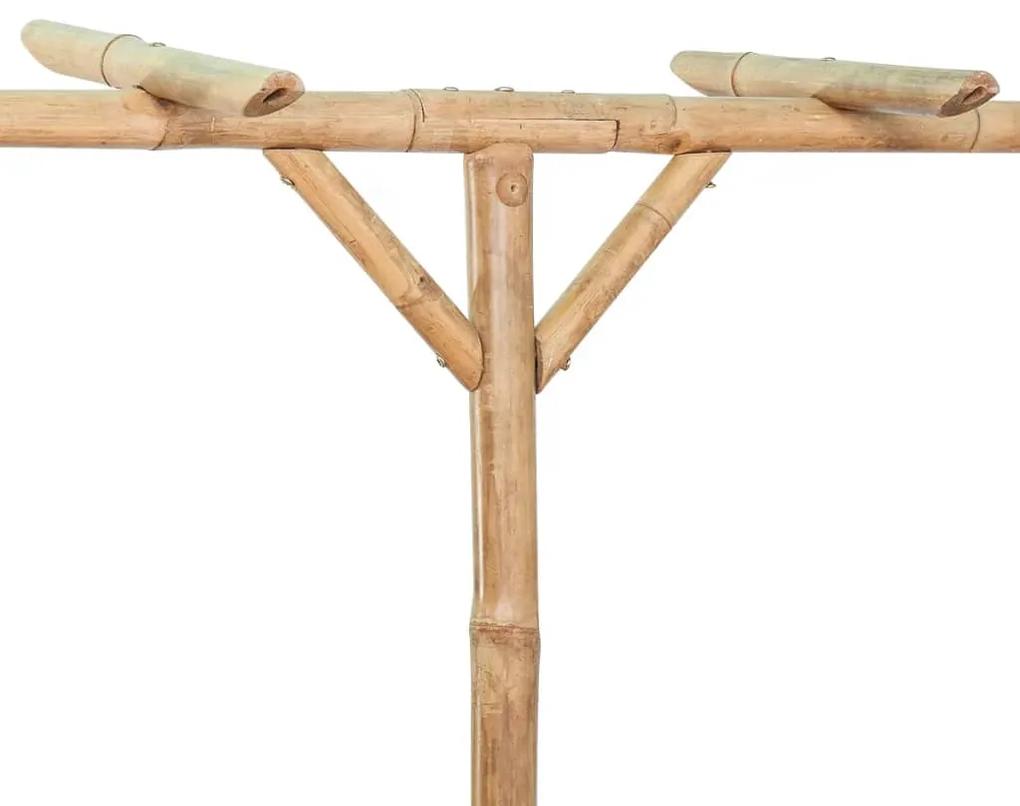 Pergola din bambus 385 x 40 x 205 cm