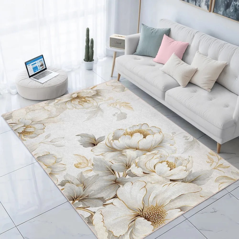 Covor crem lavabil 120x180 cm Soft and Gentle – Mila Home