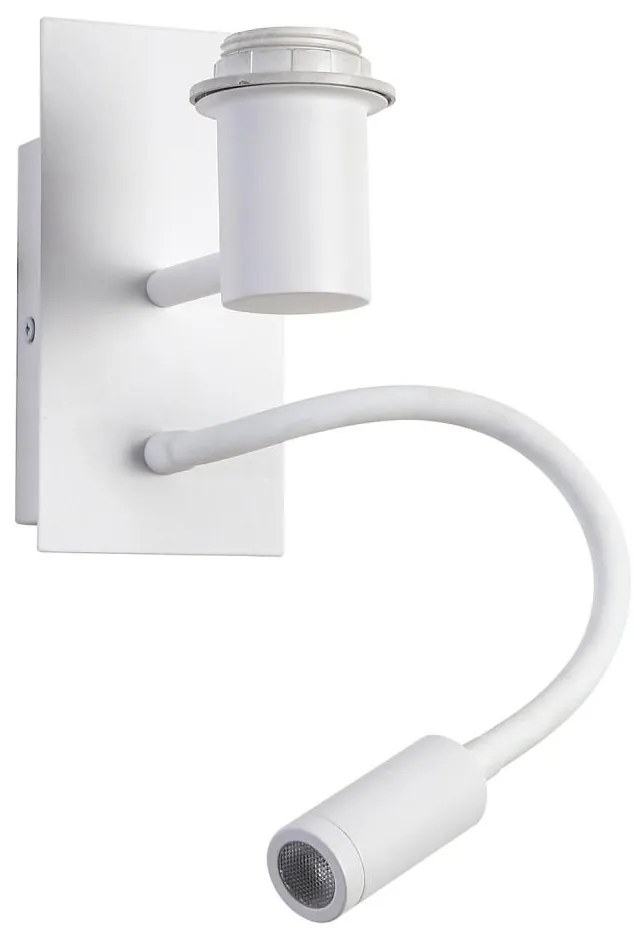 Veioză LED flexibilă Brilagi NUBILA 1xE27/25W/230V + LED/3W alb