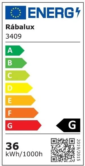Plafoniera LED moderna Oscar 53cm alb/crom