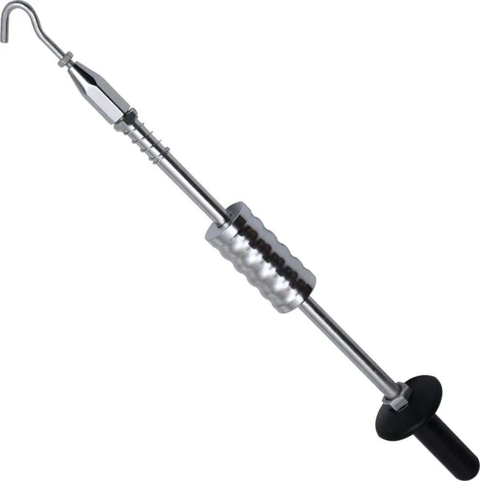 vidaXL Ciocan culisant cu cârlig, 63 cm, oțel carbon