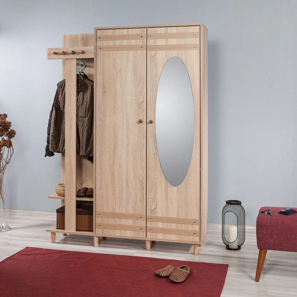 Mobilier hol Garmando 200 (Stejar sonoma). 1088267