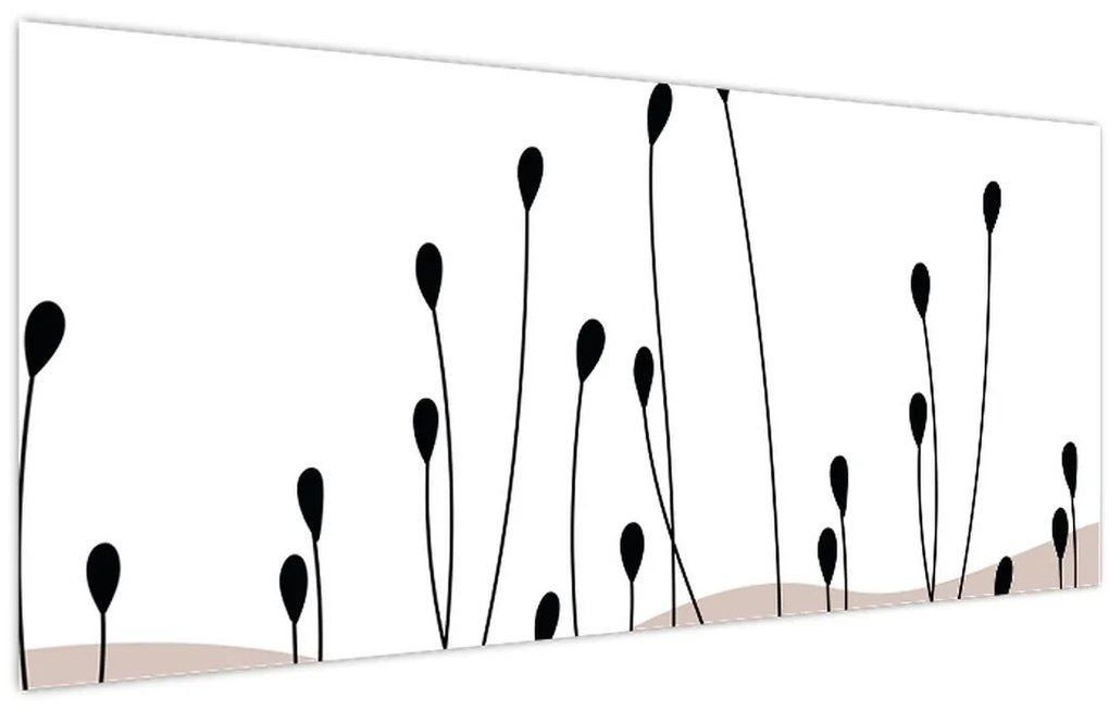 Tablou - Pajiște grafică N⁰1 (120x50 cm)