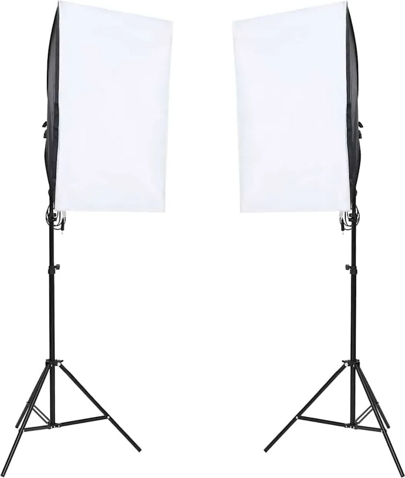 vidaXL Lumină profesională de studio, 2 buc., 40x60 cm