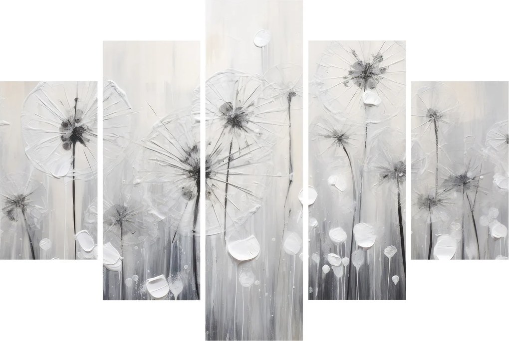 Tablou - Păpădii, pictură (150x105 cm)