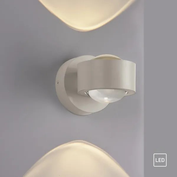 Schöner Wohnen CHIA 19331-39 - Aplică de perete LED 2xLED/2W/230V, gri