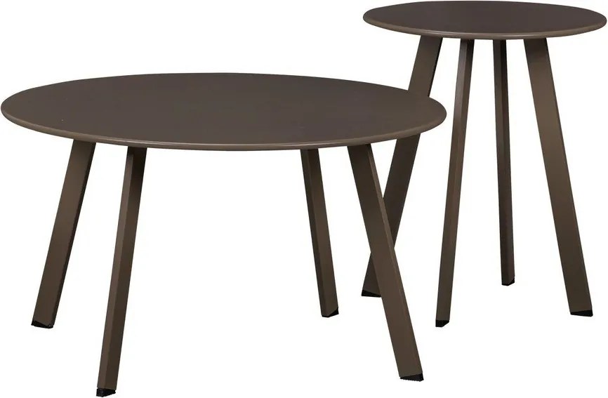 Măsuță de cafea pentru exterior rotundă din metal ø 70 cm Fer – WOOOD