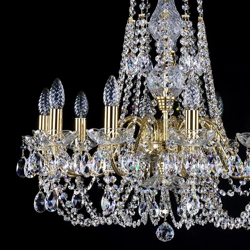 Candelabru Cristal Bohemia Exclusive 10 brate ARIANA X