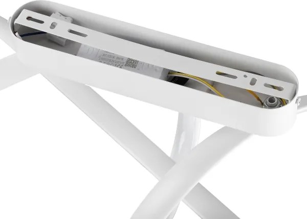 Brilagi-LED Plafonieră LED aplicată dimmabilă TWISTER 60W/230V 3000-6000K albă + telecomandă