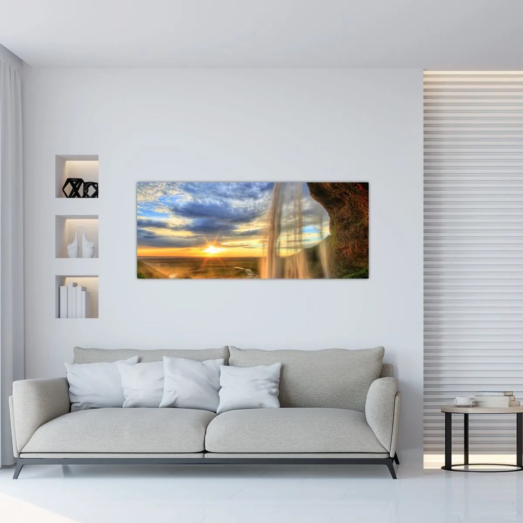 Tablou - Cascadă (120x50 cm)