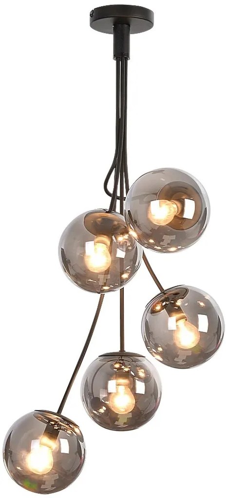 Lustra moderna cu 5 pendule Glory