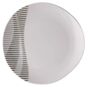 Set de veselă, 24 piese, porțelan multicolor