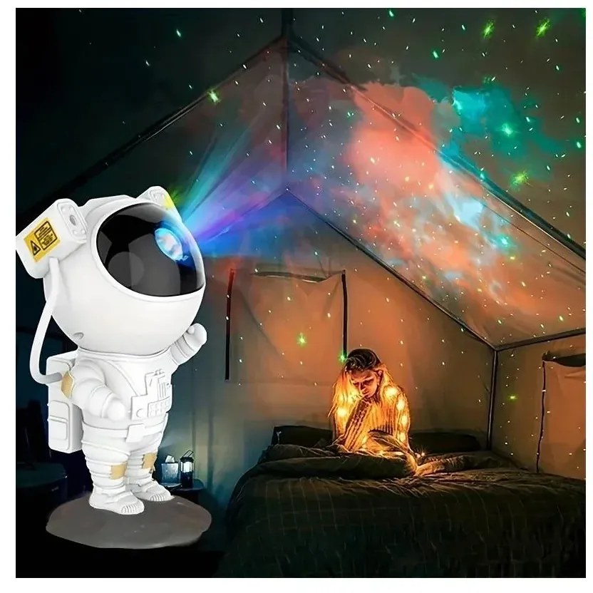Izoxis Proiector de stele Astronaut cu telecomanda