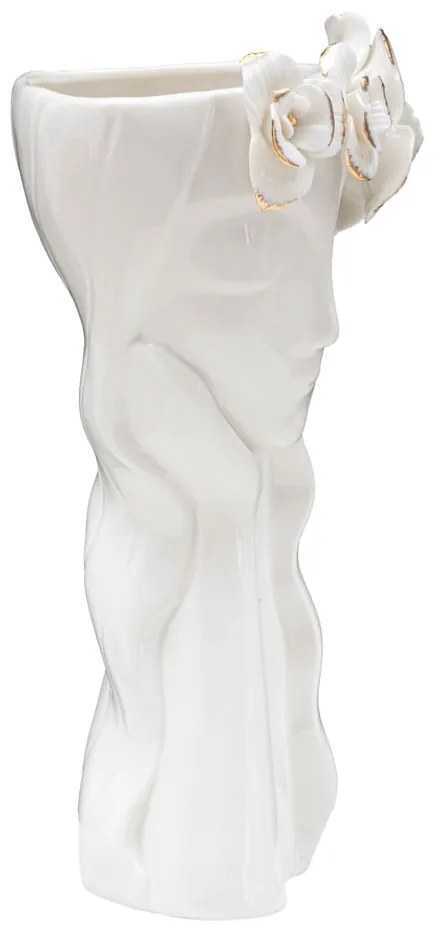 Vază din porțelan Mauro Ferretti Cute Woman, alb