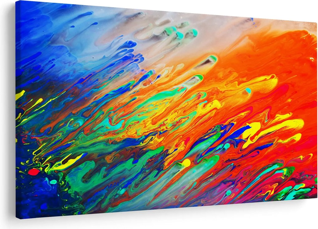 Tablou - Abstract colorat (90x60 cm)