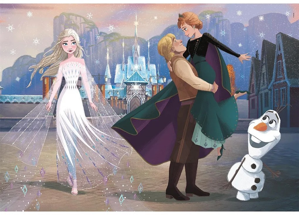 Disney Regatul de gheață Royal Family Puzzle maxi Clementoni 24 piese