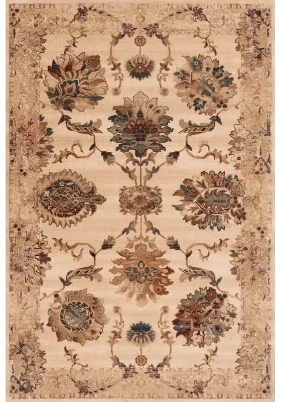 Covor lana Bonaria crem Selectează mărime: 133 X 190