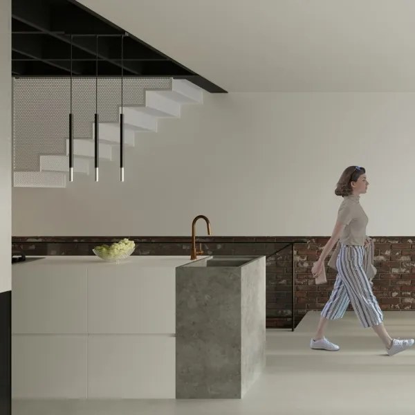 Lustră pe cablu MOSAIC 3xG9/12W/230V neagră/cromată